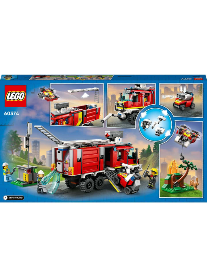 LEGO City Einsatzleitwagen der Feuerwehr in Mehrfarbig ab 7 Jahre günstig kaufen onesize