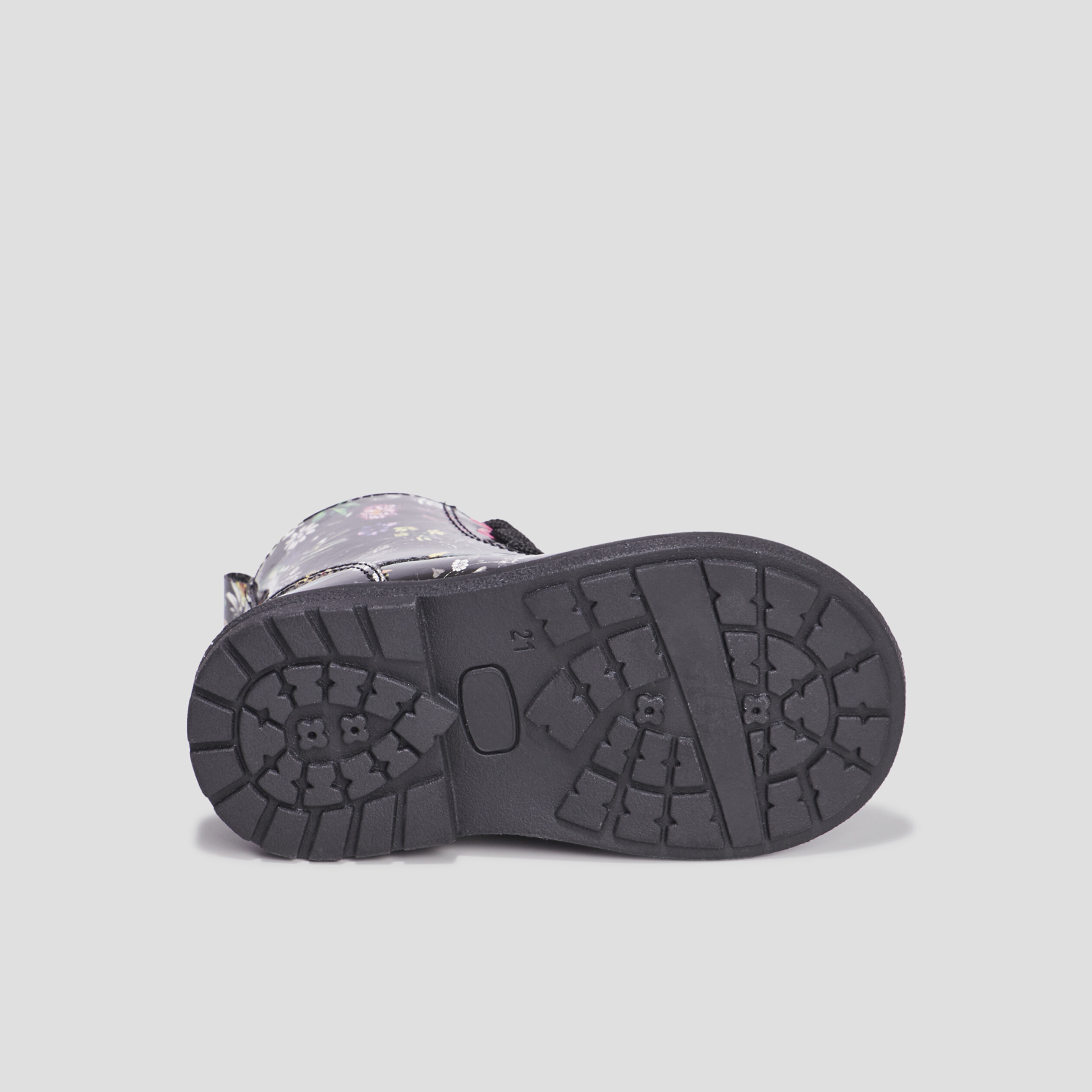 Bottines vernies à lacets multicolore bébé fille | La Halle