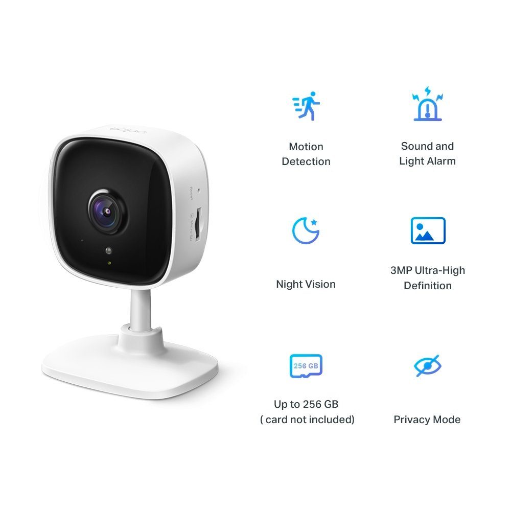 TP-Link Tapo C110 Home Security WLAN Kamera IP-Überwachungskamera