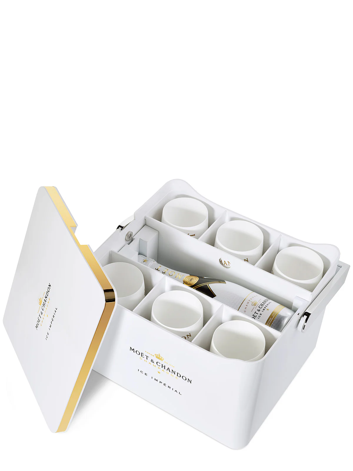 Moët & Chandon Ice Impérial Ice Set mit Kühler 2x 750 mL