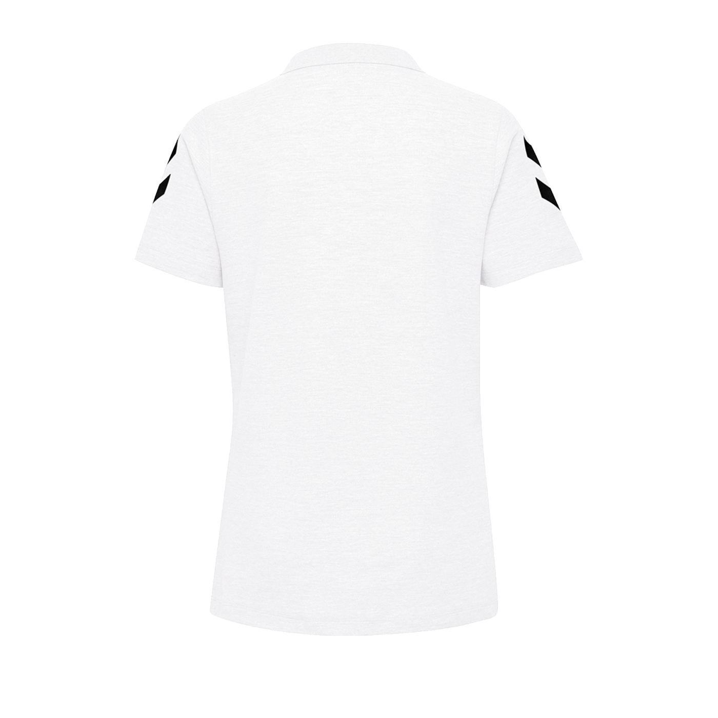 Hummel Cotton Poloshirt Damen Weiss F9001