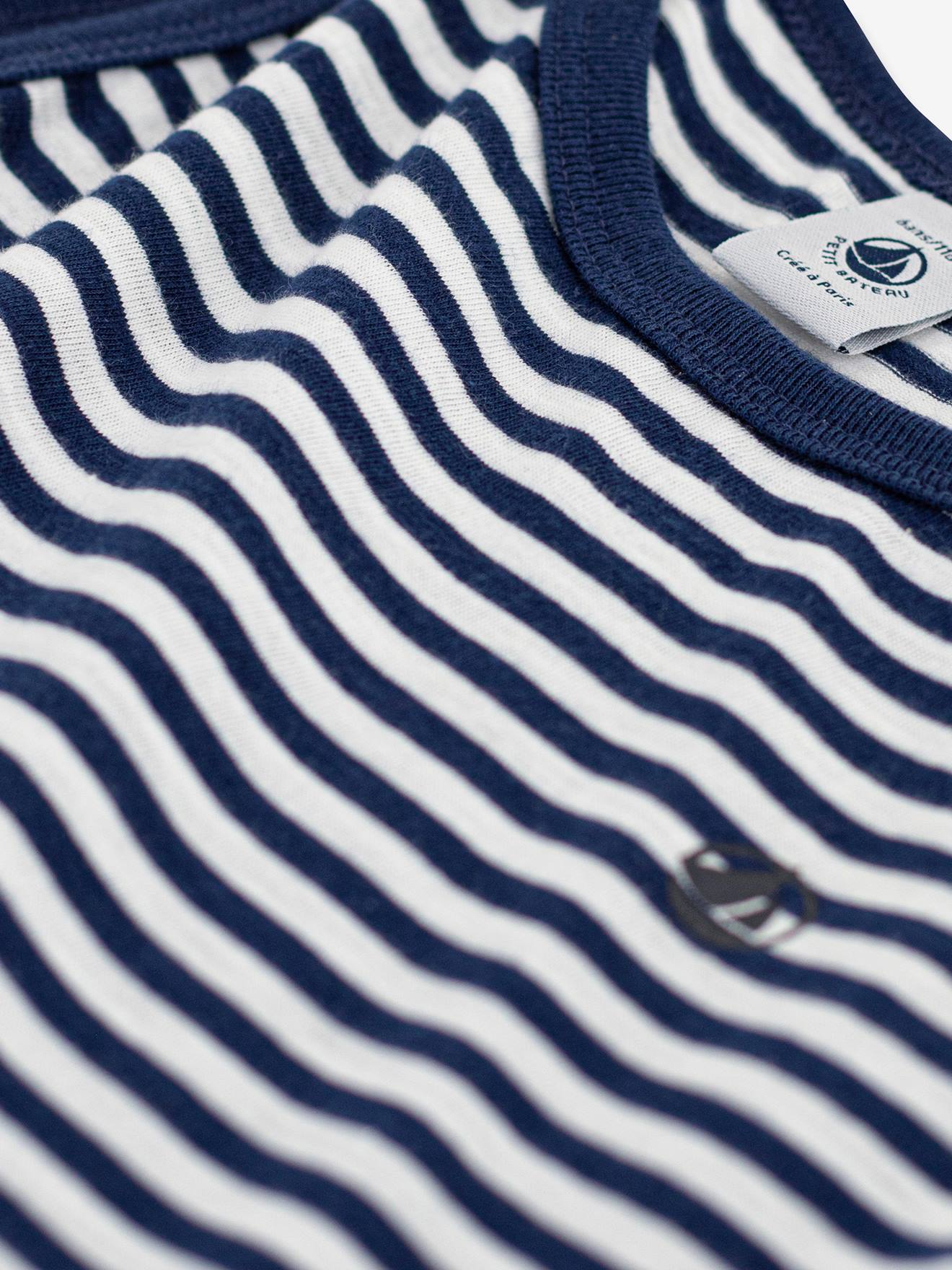 Robe sans manches PETIT BATEAU bleu