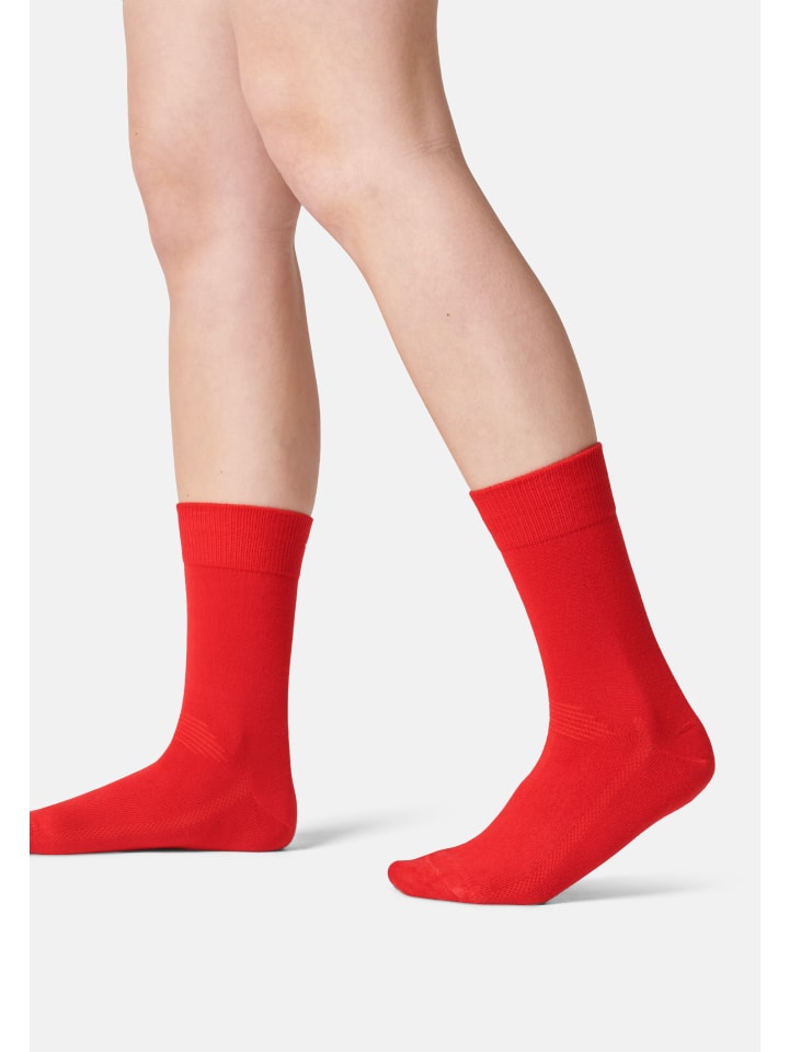 DANISH ENDURANCE Socken Bamboo Business in red/black/navy günstig kaufen