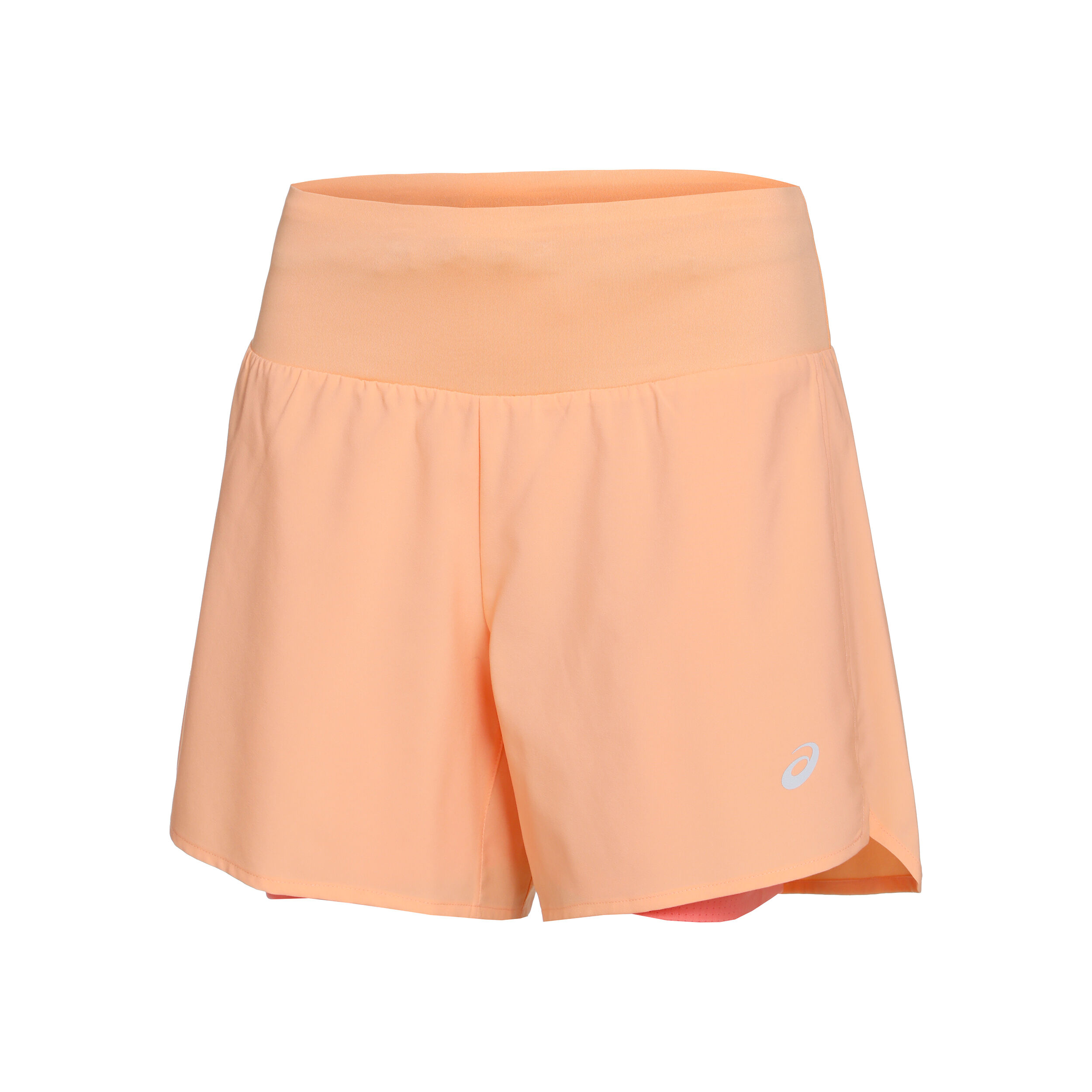 Road 2in1 5.5in Shorts Damen - Apricot