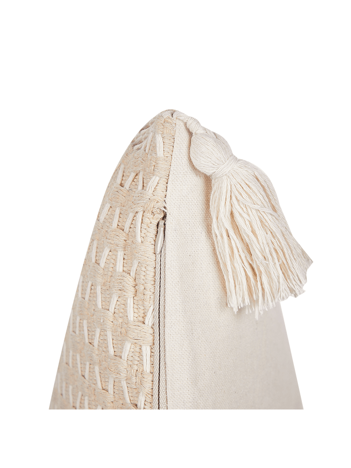 Beliani 2er-Set Dekokissen HAKONE in Beige günstig kaufen onesize