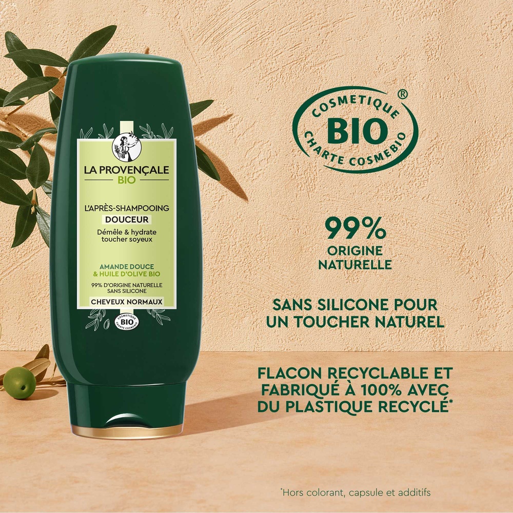 La Provençale La Provençale L'Après-Shampooing Douceur 200ml L'Après-Shampooing Douceur cheveux normaux certifié bio