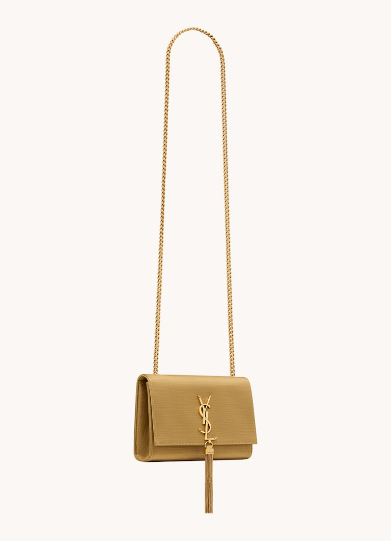 Geantă de umăr Kate mică din satin de la Saint Laurent