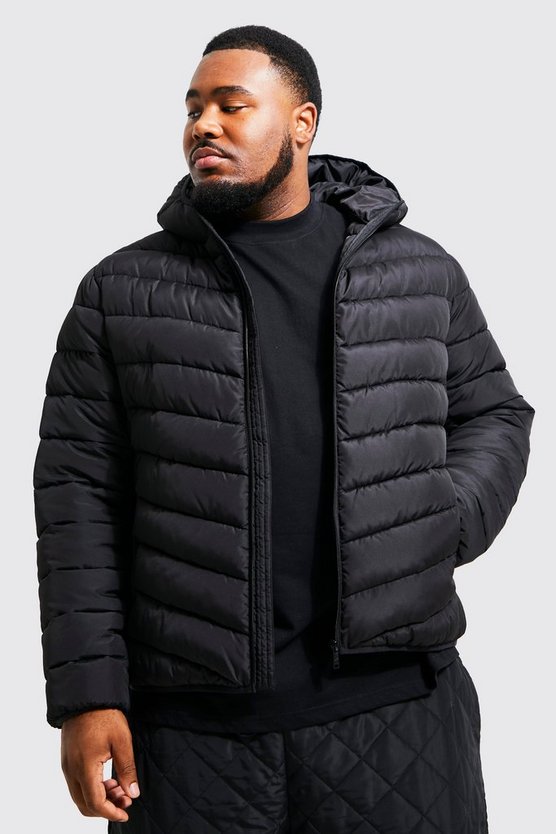 Plus Steppjacke mit Reißverschluss