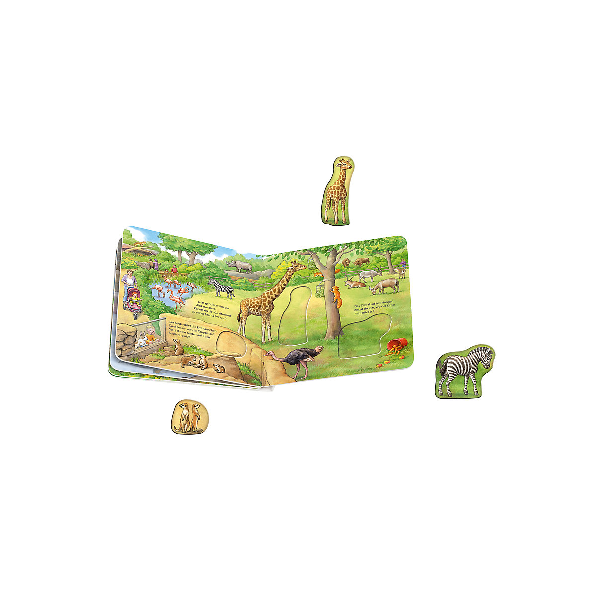 Mein großes Puzzle-Spielbuch: Zoo