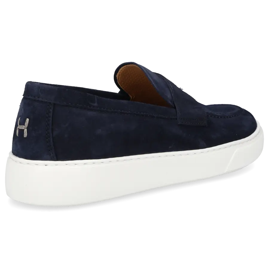 Henderson - Loafer ALBINO Veloursleder - blau