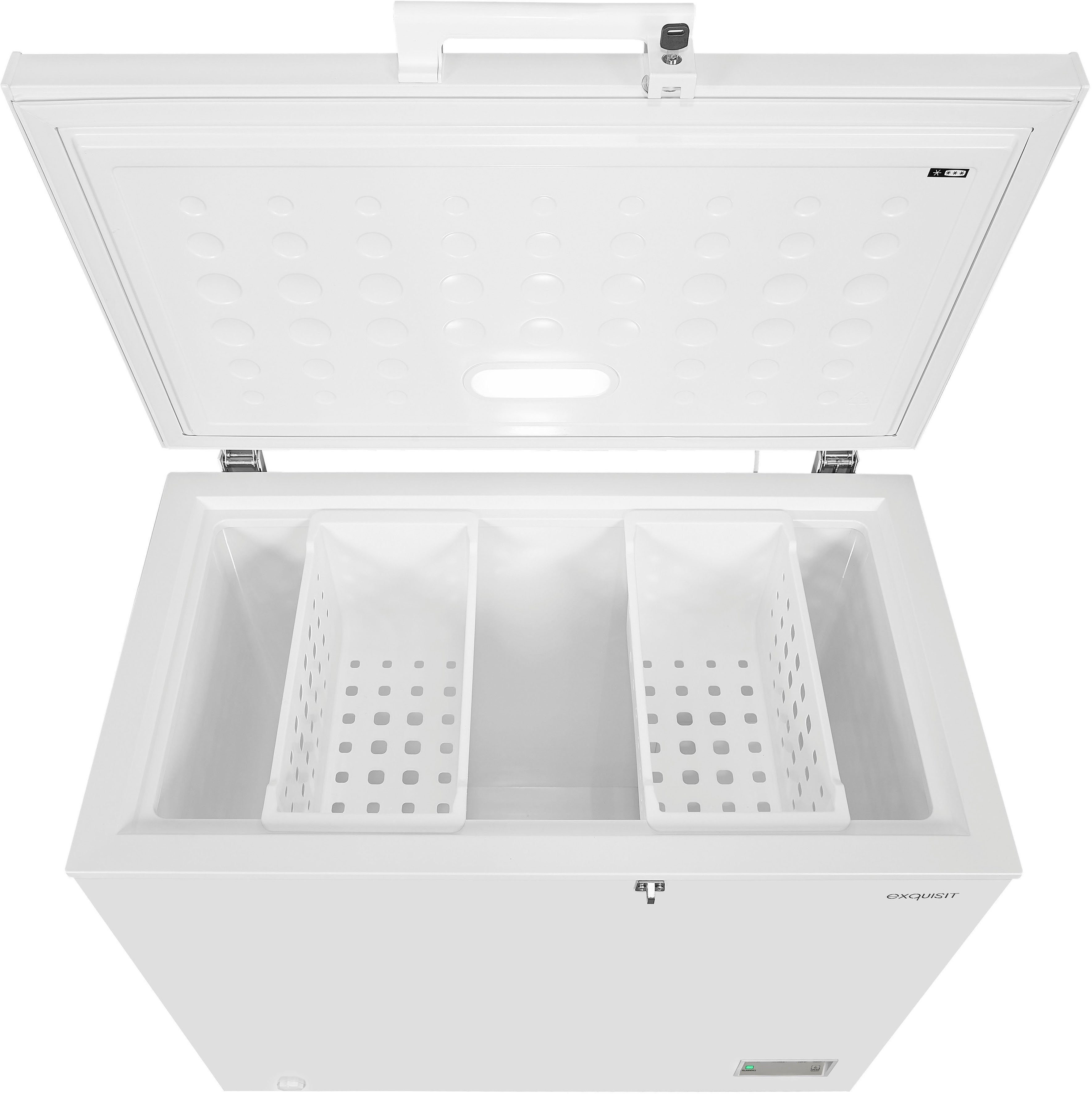 exquisit Gefriertruhe GT200-HE-040C, 102,6 cm breit