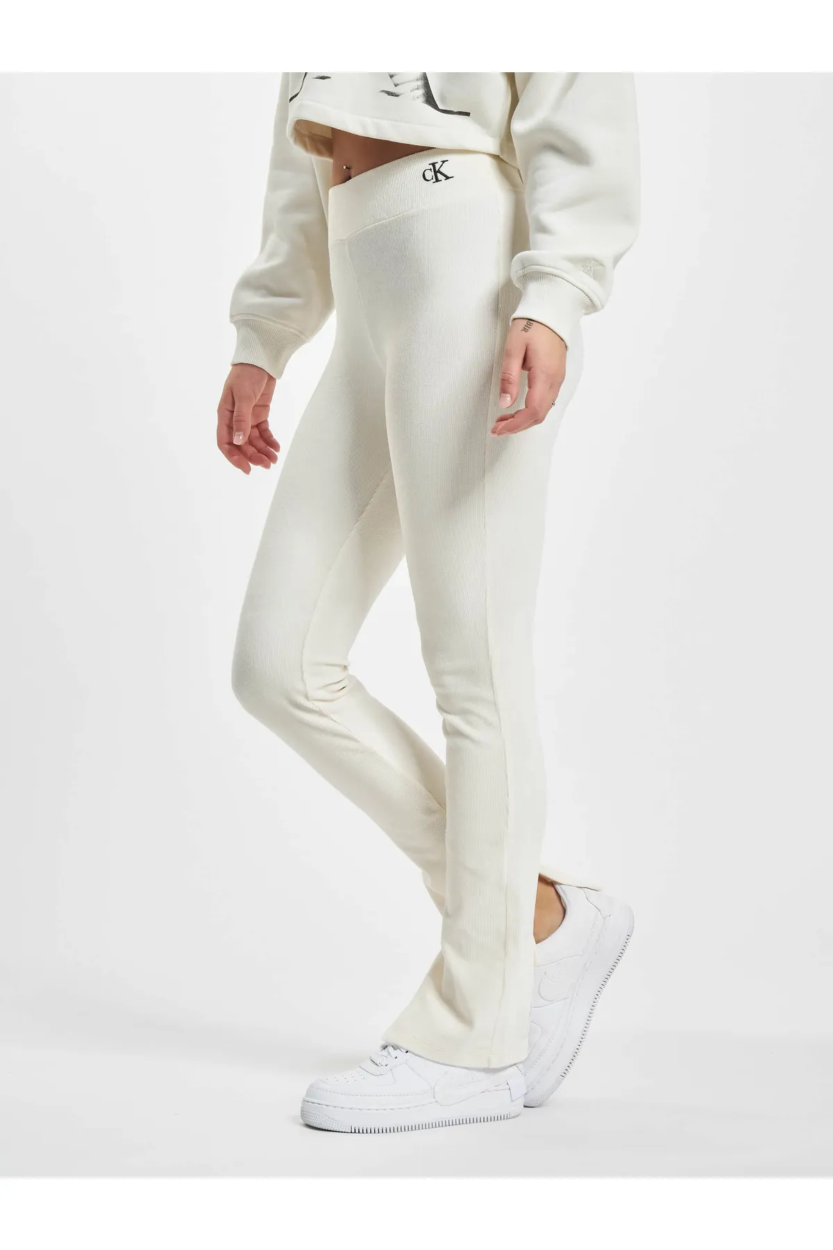 Calvin Klein  Damen Calvin Klein Jeans Velvet Rib Hose