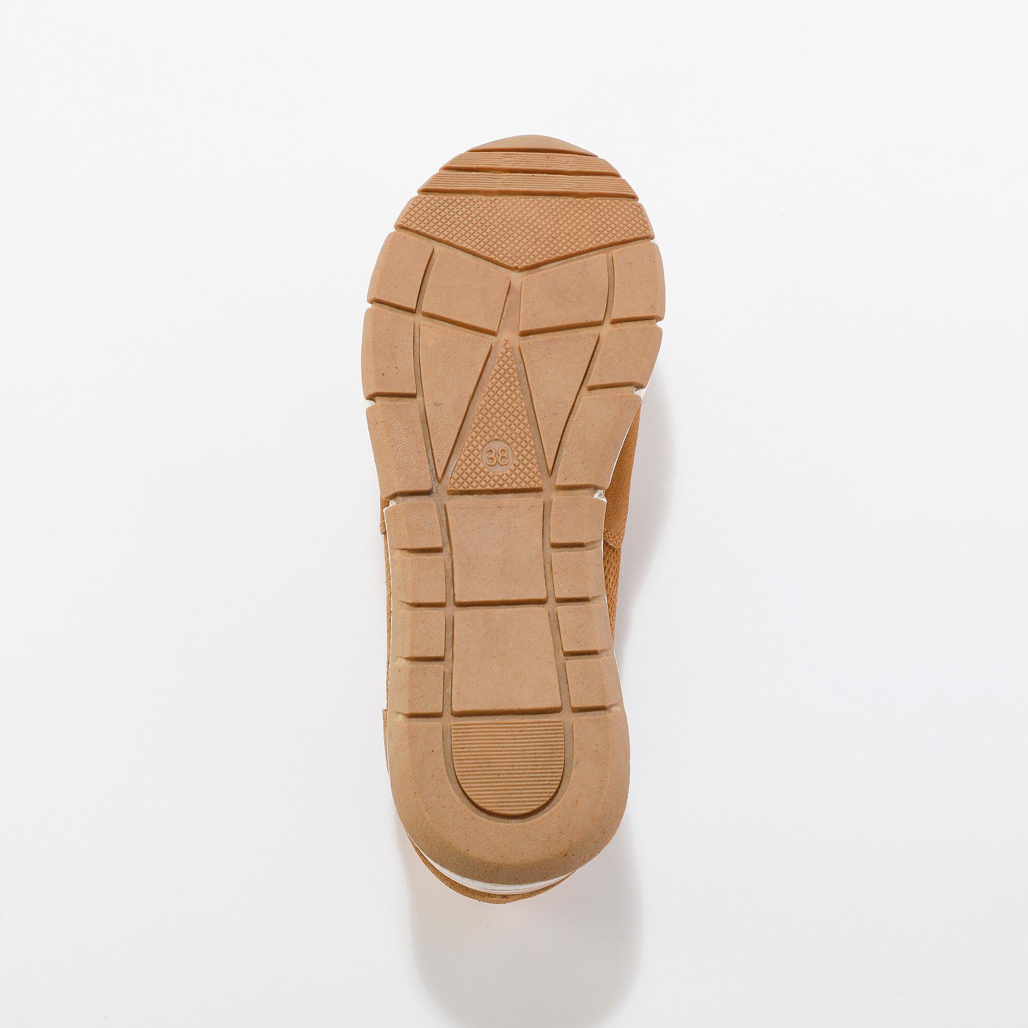 Baskets zippées en cuir empiècements ajourés