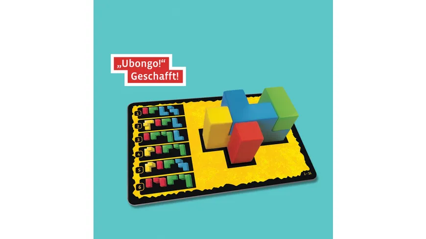 KOSMOS -  Ubongo 3-D Family - Der dreidimensionale Knobelspaß