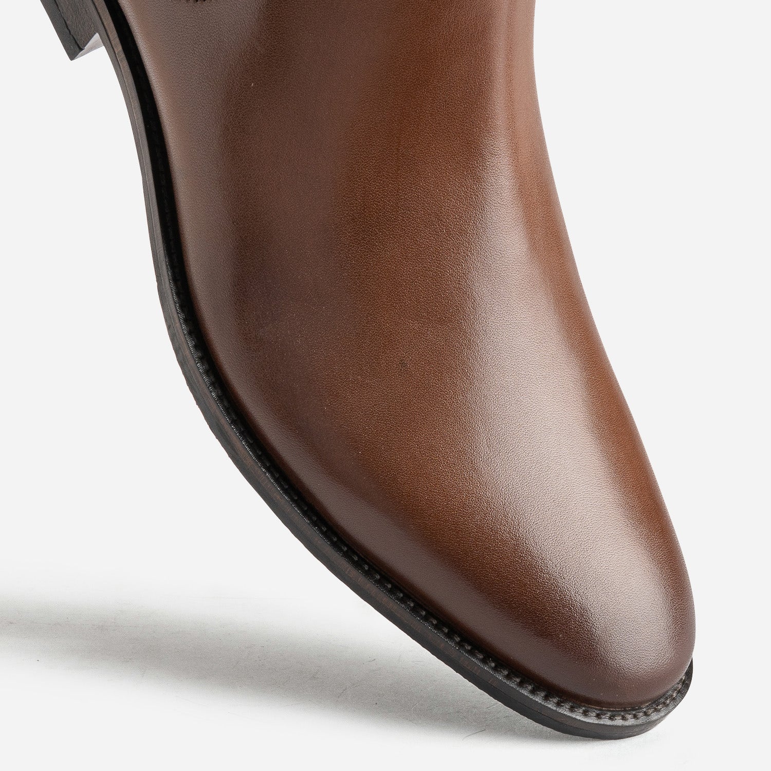 Chelsea boots marron cuir