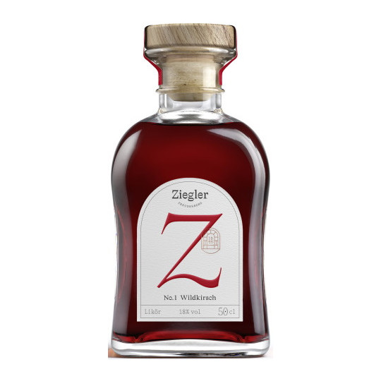 Ziegler No.1 Wildkirsch Likör 18% 0,5L