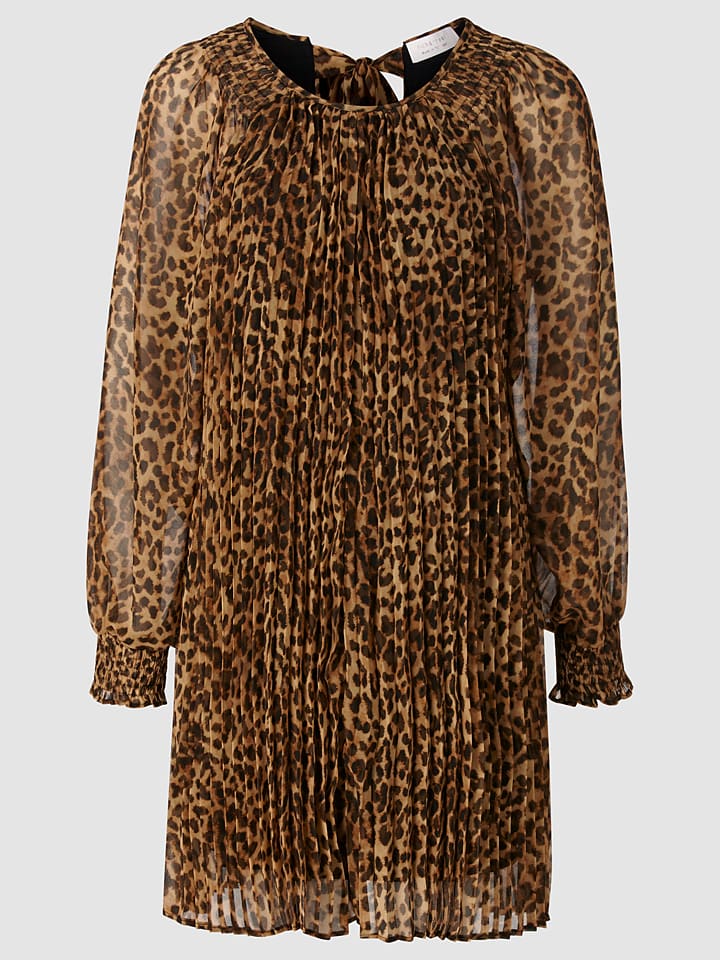 Rich & Royal Kleid in Braun/ Schwarz günstig kaufen