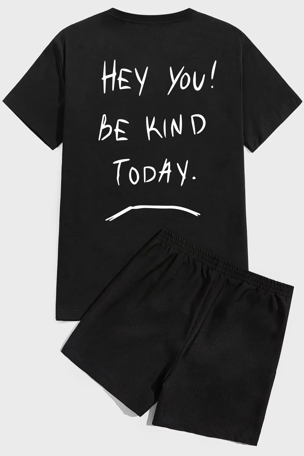 uyguntarz  Hey, du bedrucktes Shorts-Set