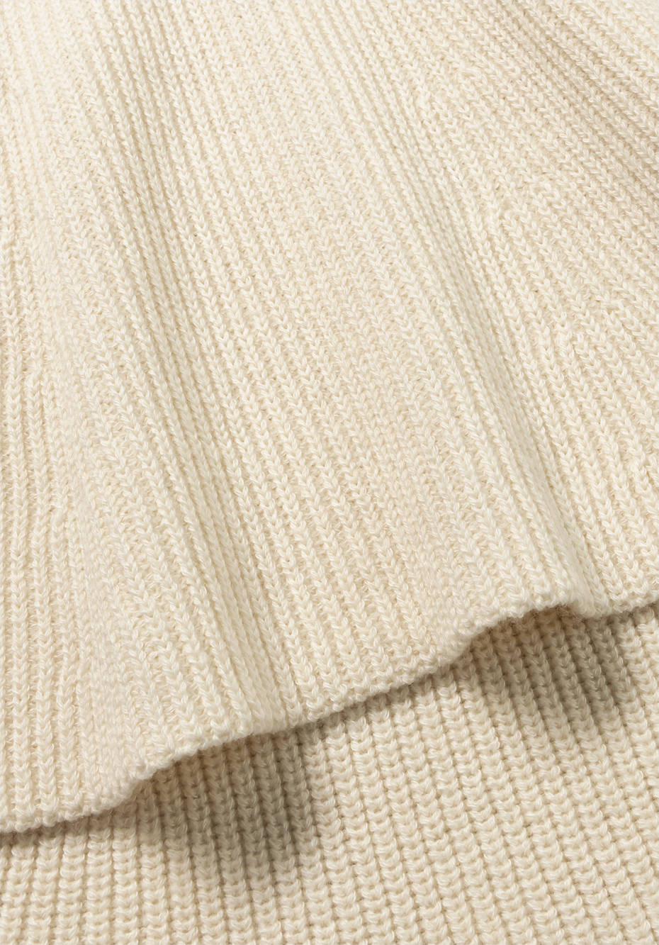 Strickrock aus Bio-Baumwolle und Bio-Schurwolle