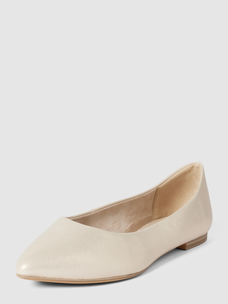 Ballerinas in Glanz-Optik in gold