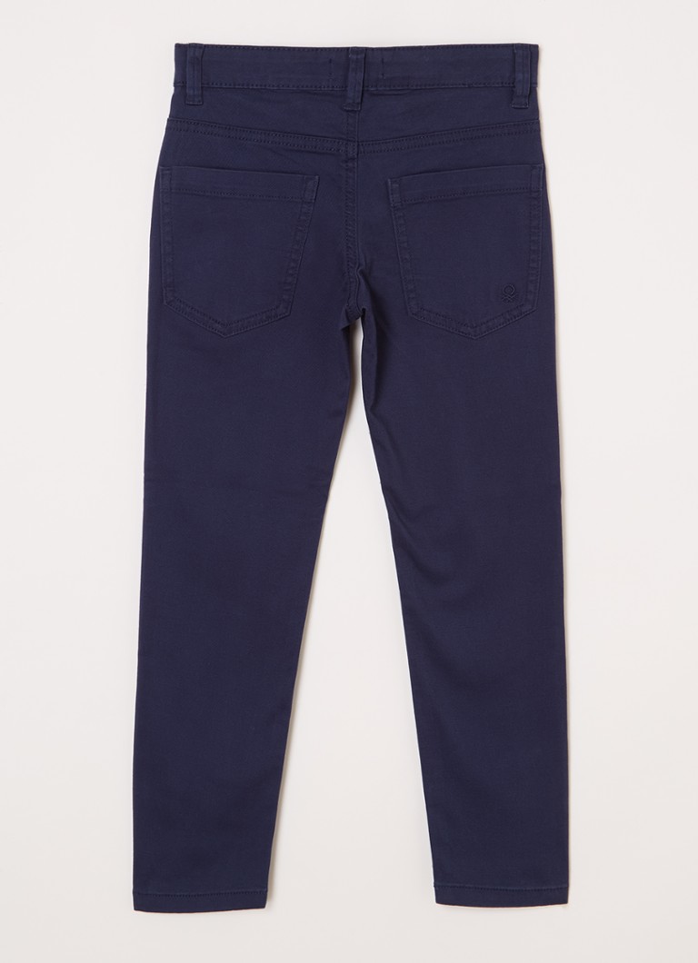 Blugi Benetton slim fit, culoare spălată