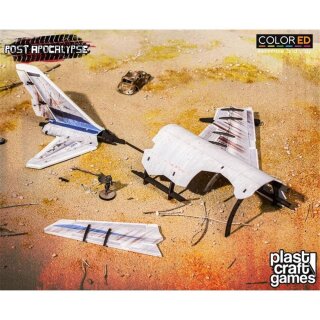 Post Apocalypse ColorED Tabletop-Bausatz 28 mm Fuselage Wreckage
