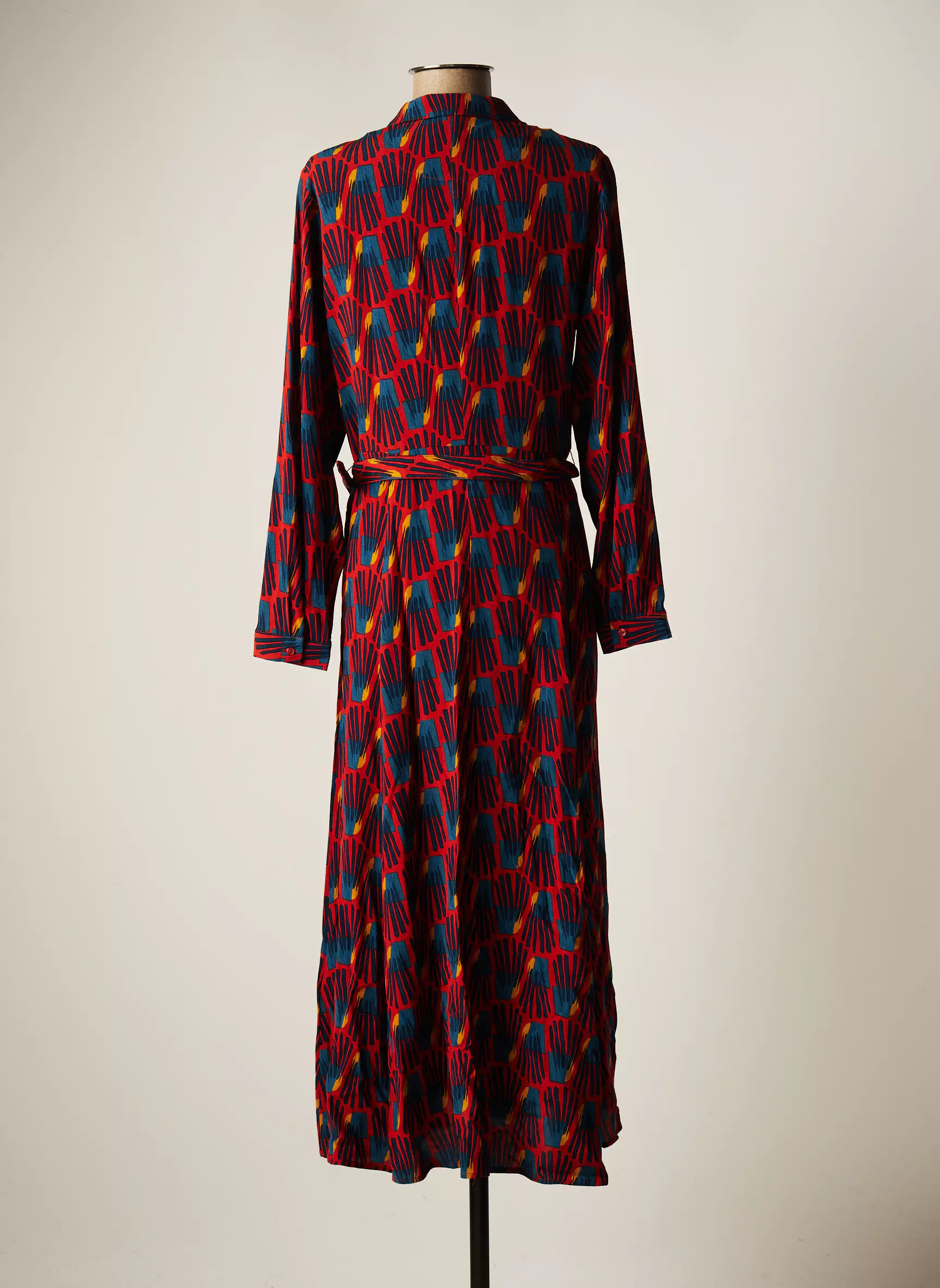 Zilch Robes Longues Femme couleur orange