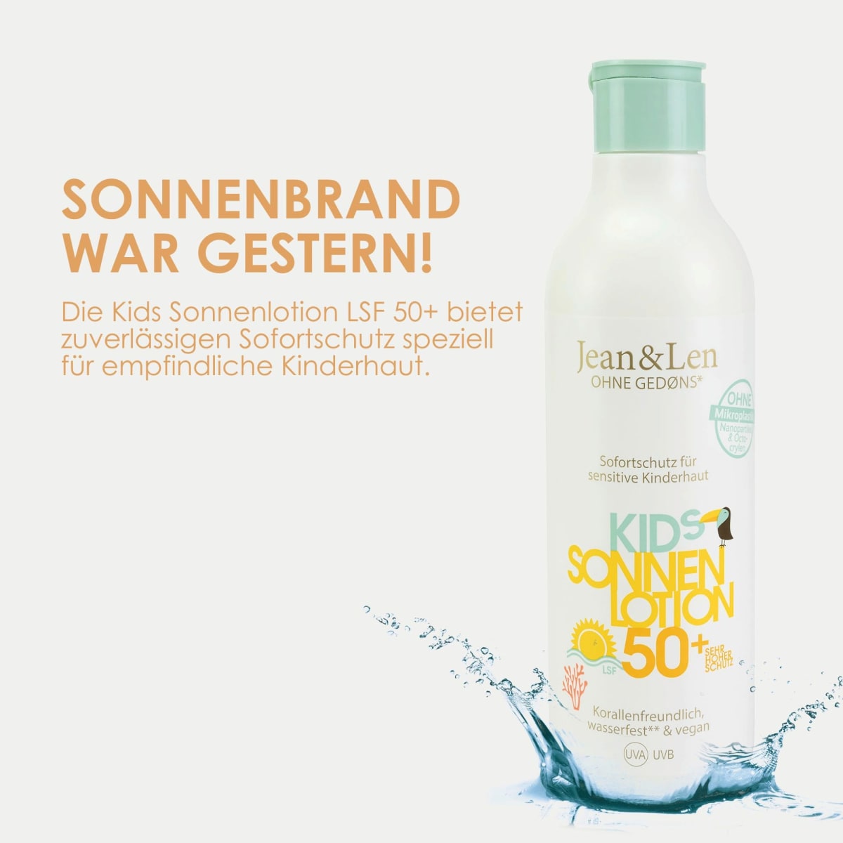 Sonnenmilch Kids sensitiv LSF 50+, 250 ml