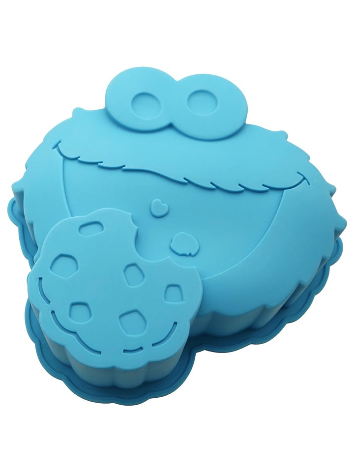 Geda Labels Backform Krümelmonster in Blau - 25 x 24 x 5,5 cm günstig kaufen onesize