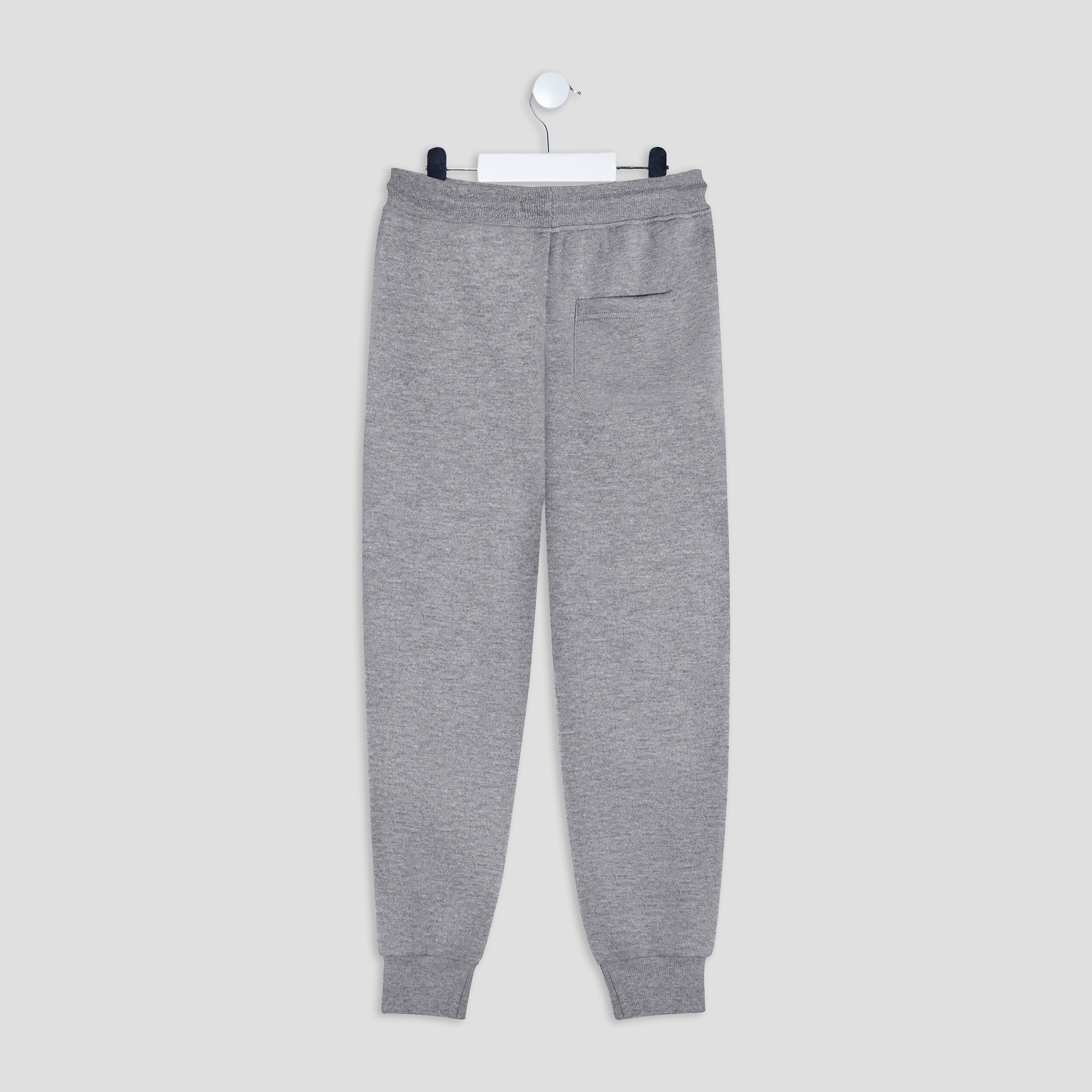 Jogging droit Liberto gris argent homme | La Halle