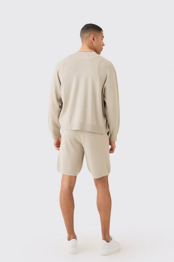 Lockere Ripstop Cargo-Shorts mit elastischem Bund