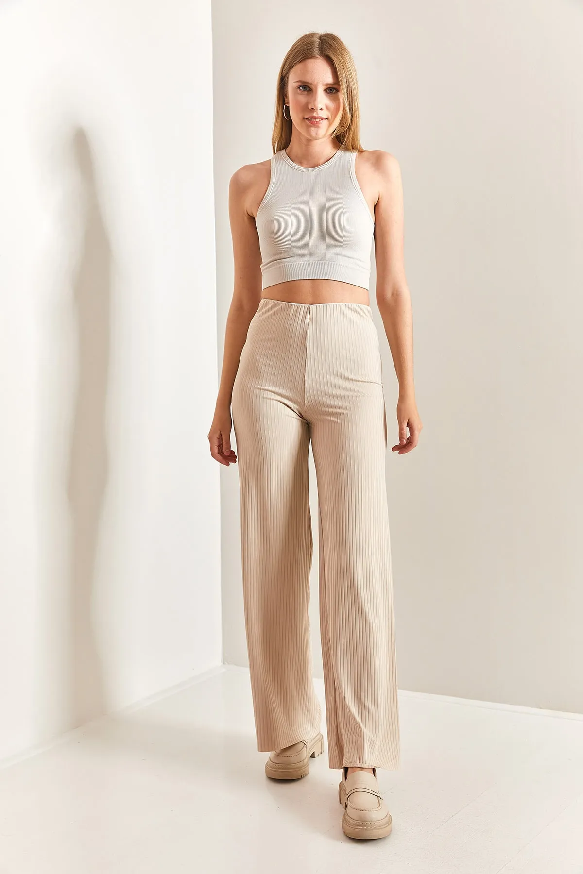 Bianco Lucci  Damenhose mit elastischem Bund