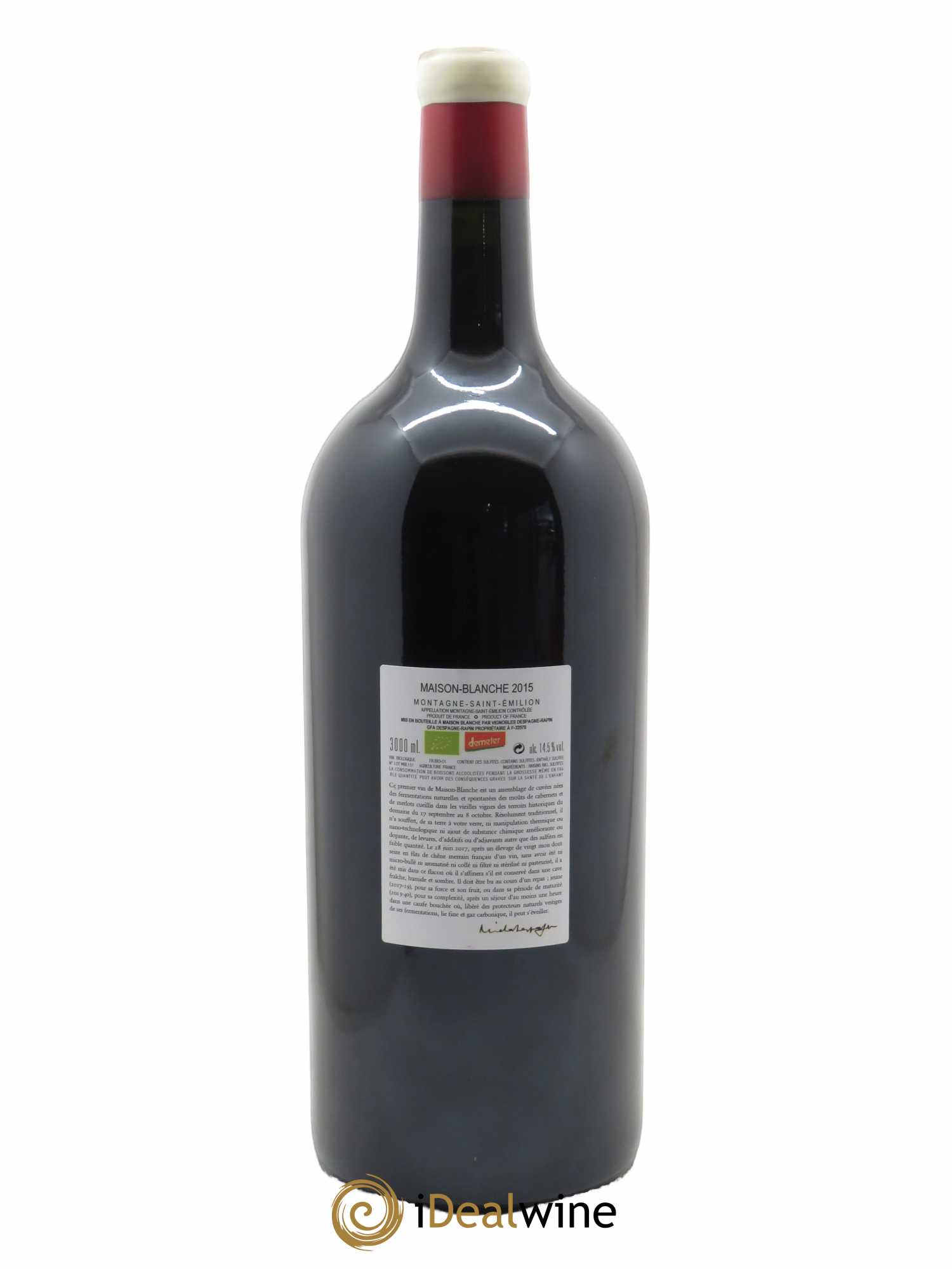 Château Maison Blanche  2015 - Lot de 1 Double-magnum