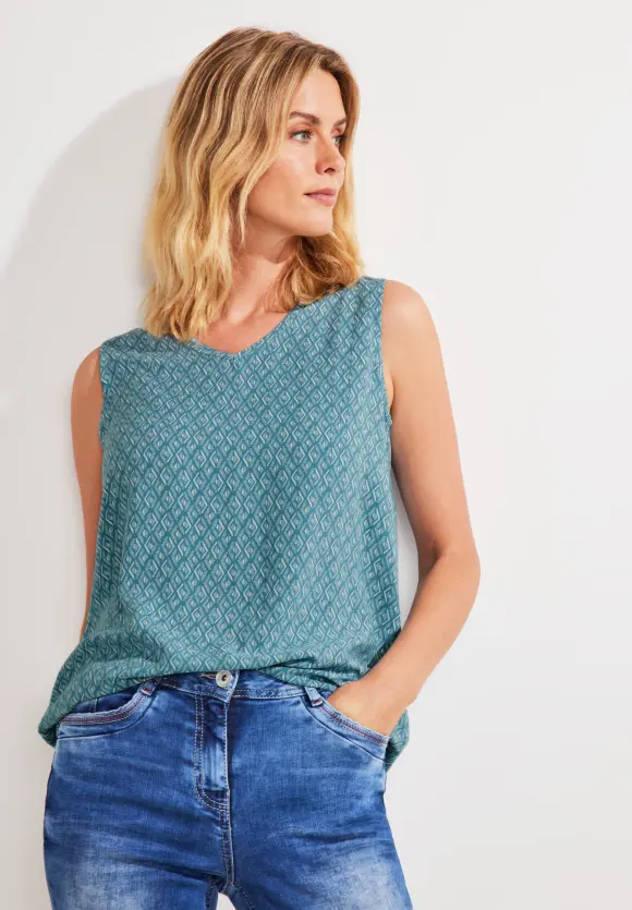 CECIL Minimal Print Bluse