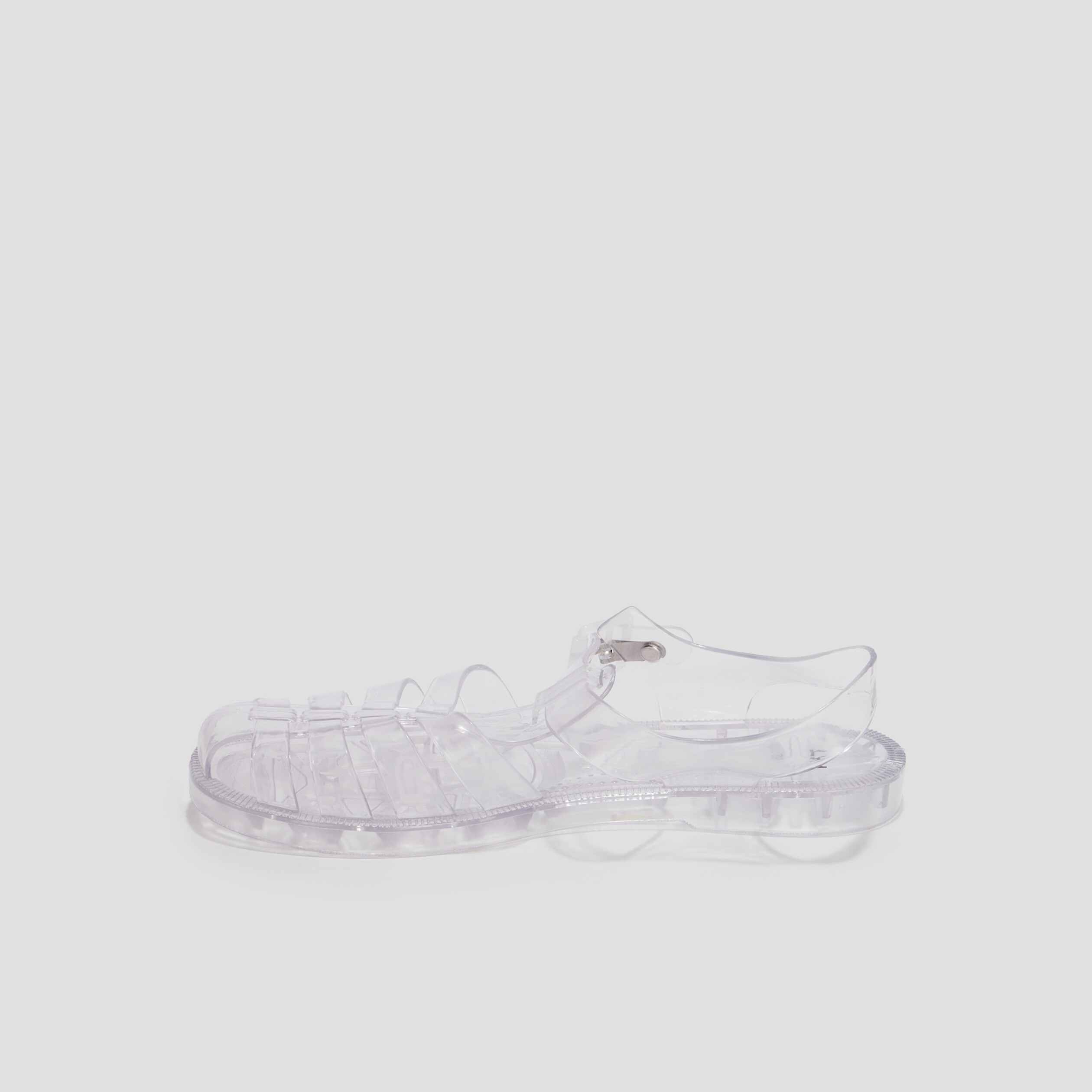Sandales de plage transparentes multicolore femme | La Halle