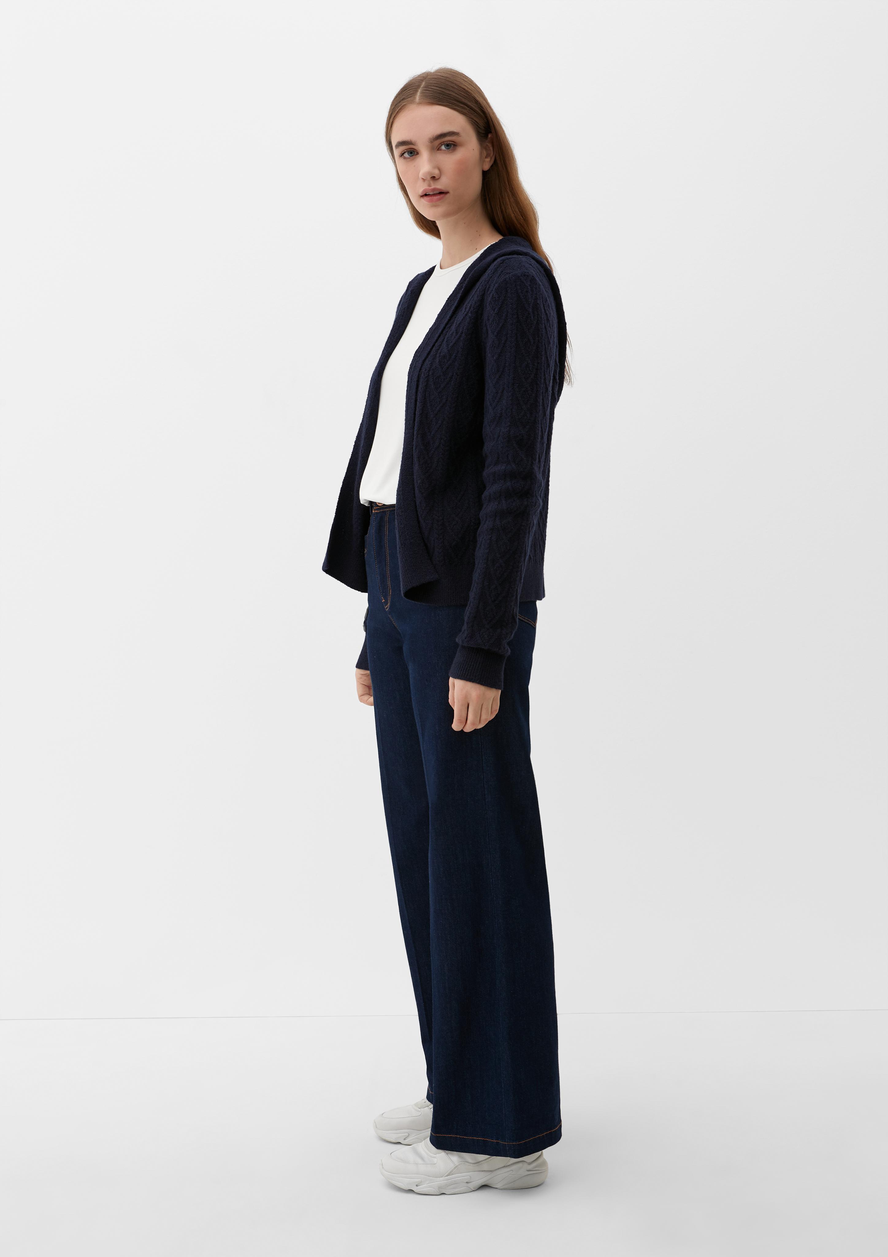 Cardigan mit Zopfmuster  2124135-5959