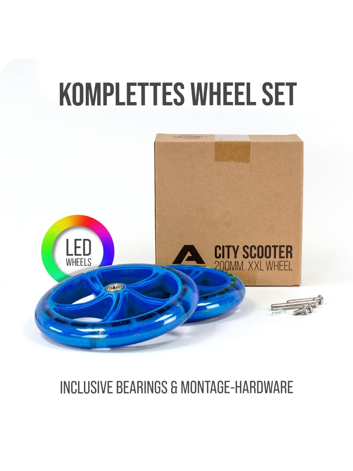 Apollo City Scooter Ersatzräder 200 mm 