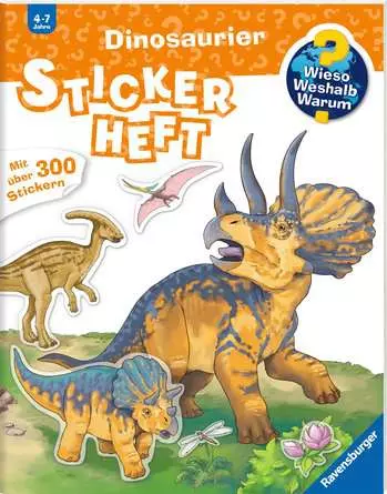 Ravensburger Wieso? Weshalb? Warum? Stickerheft: Dinosaurier