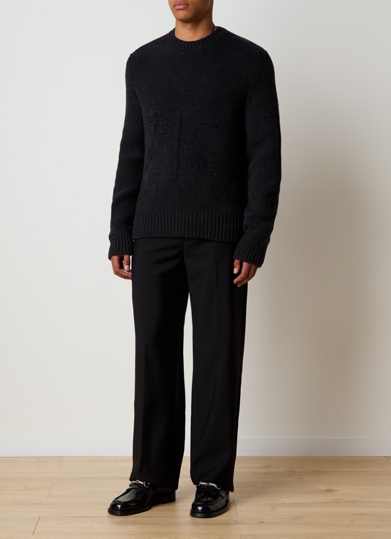 Maglione in cashmere a maglia grossa di Burberry