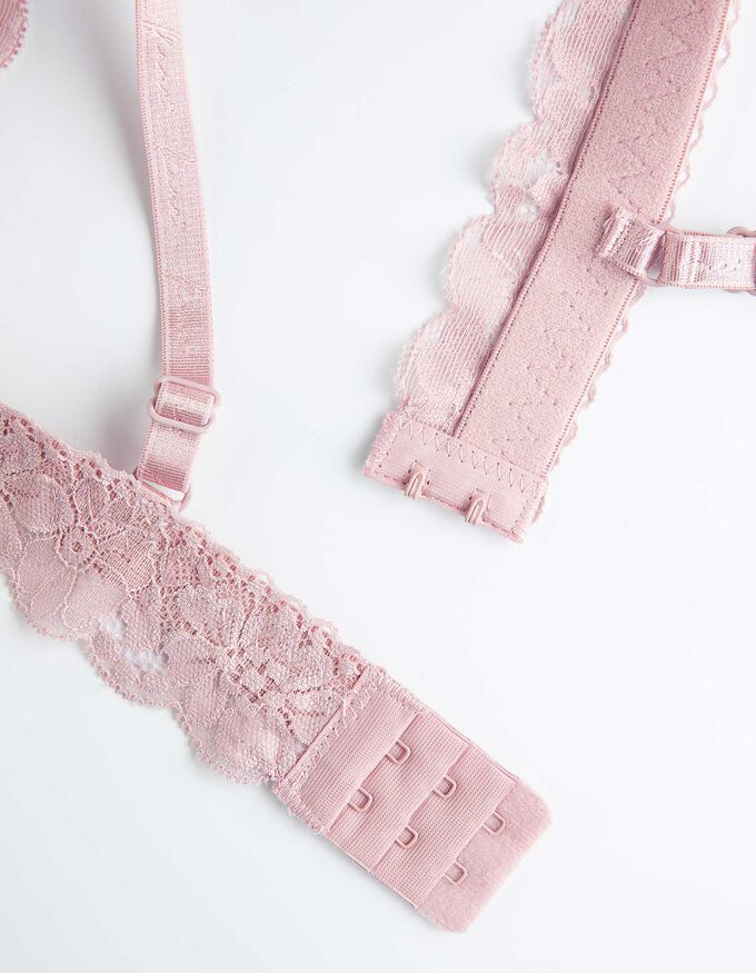 Bustier - Spitzenbesatz