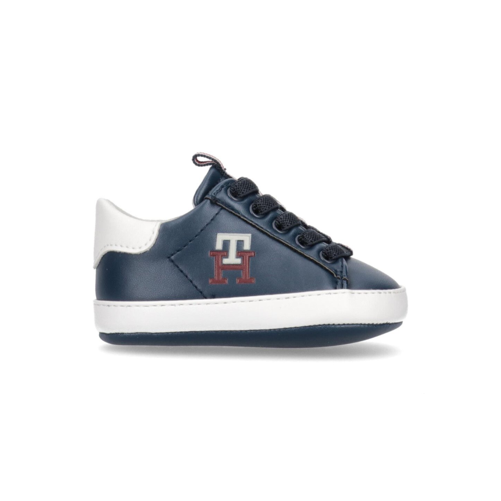 Tommy Hilfiger Krabbelschuh T0B4-32447-1433-007 / blau