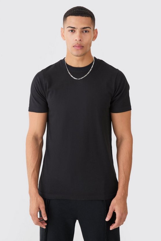 Slim-Fit Basic T-Shirt