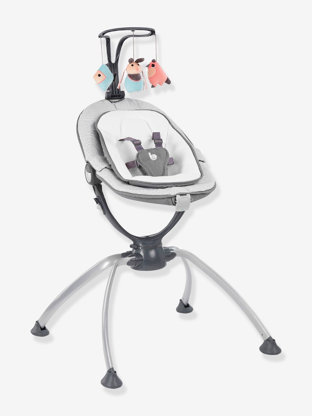 Babymoov Babywippe SWOON UP GRAPHIK mit Spielbogen BABYMOOV - grau/weiß