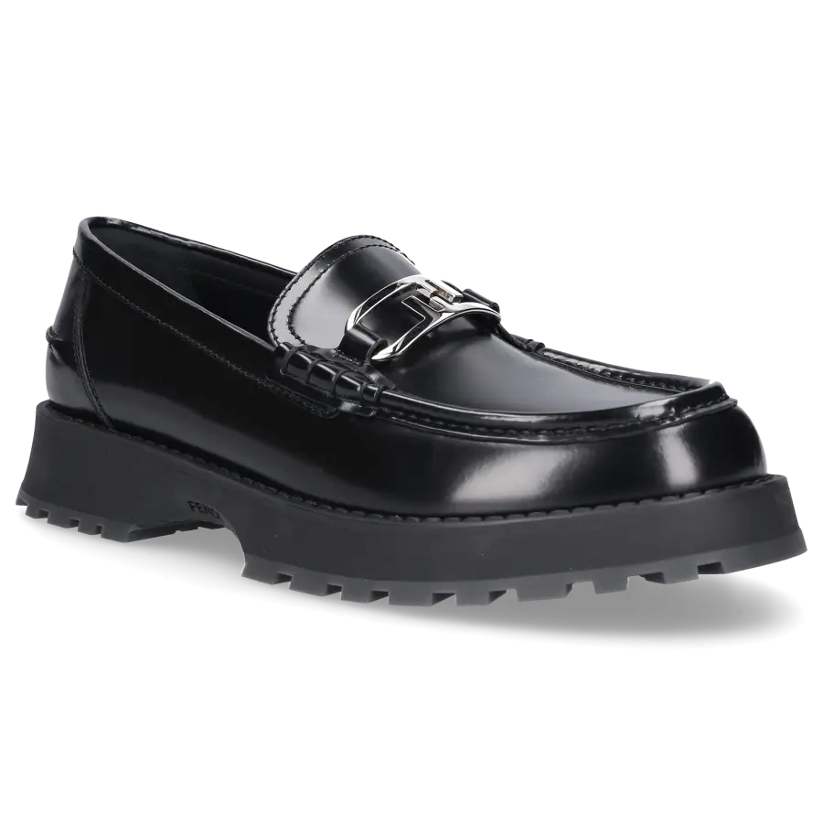 FENDI - Herrenschuhe OLOCK Kalbsleder - schwarz
