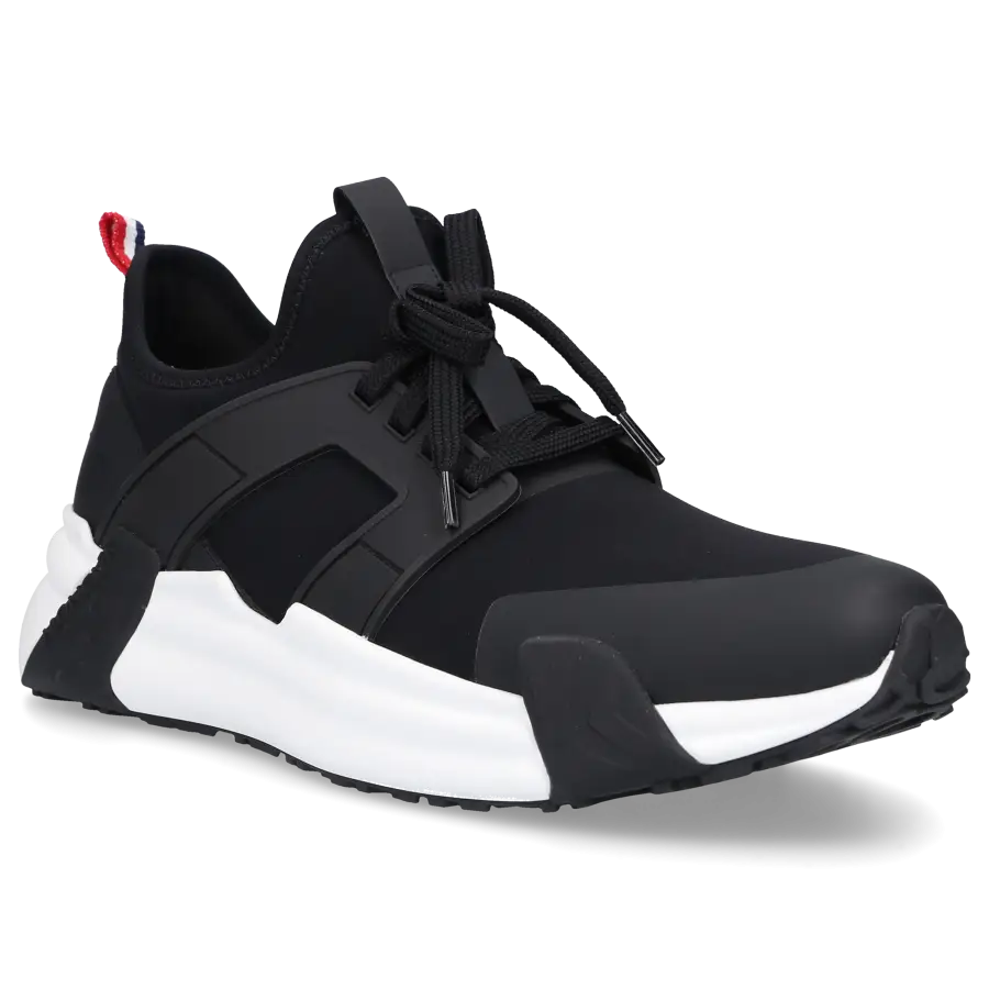 Moncler - Sneaker low LUNAROVE Kalbsleder Textil - schwarz