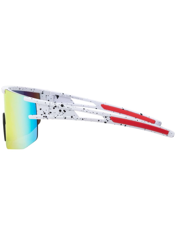 BEZLIT Herren Sonnenbrille in Rot/Gelb/Blau-Weiß günstig kaufen onesize