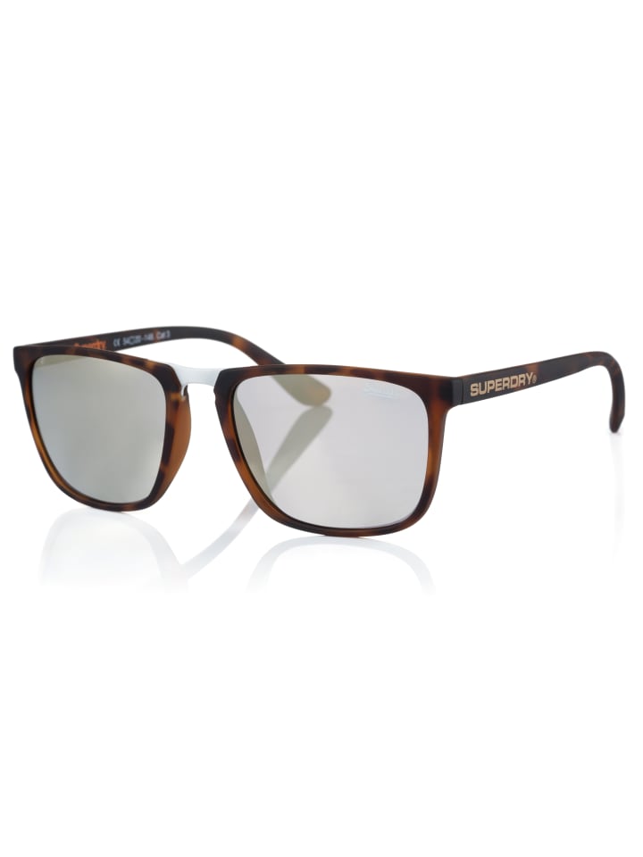 Superdry Sonnenbrille Superdry in Braun/Gold günstig kaufen onesize