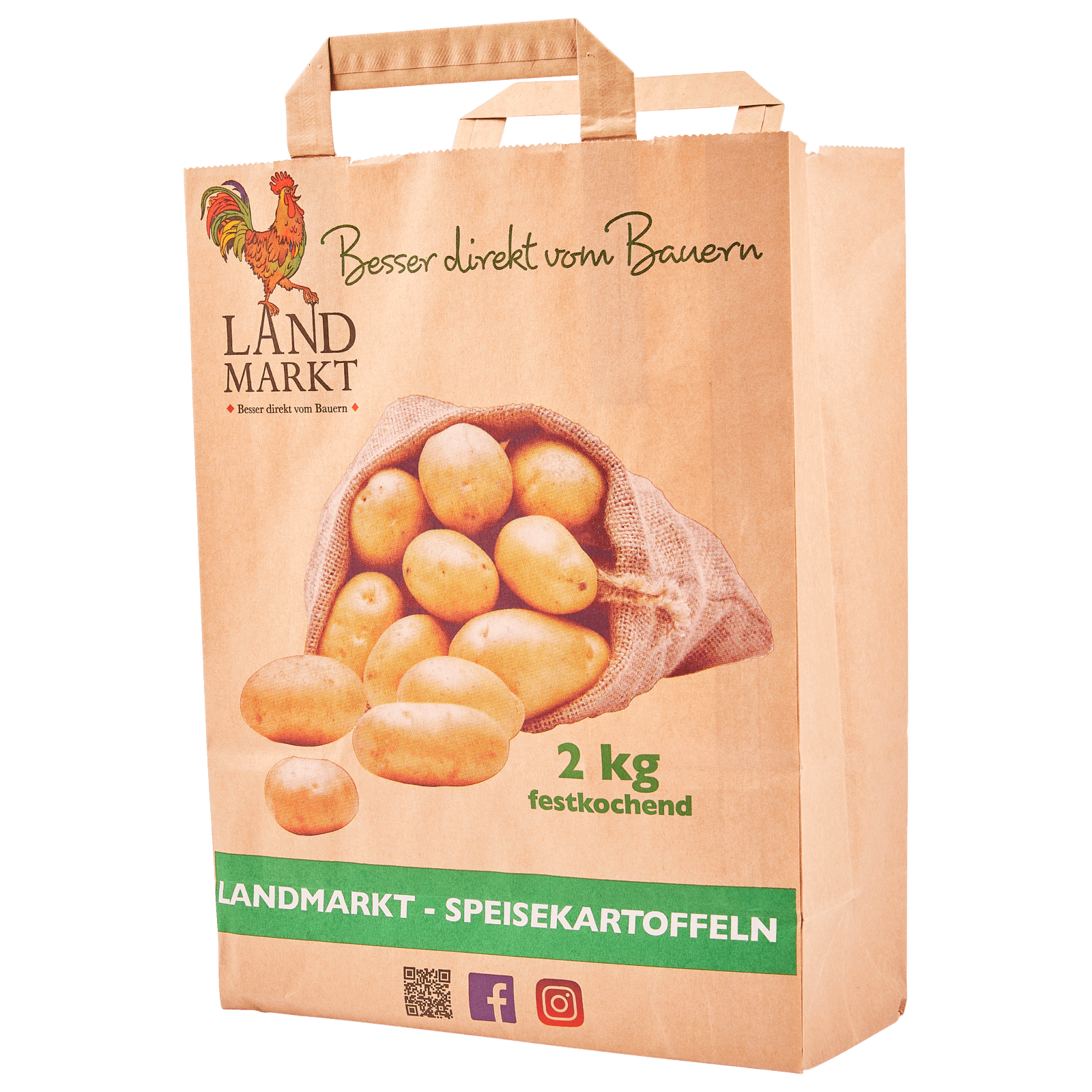 LANDMARKT Bio Speisekartoffeln festkochend 2kg