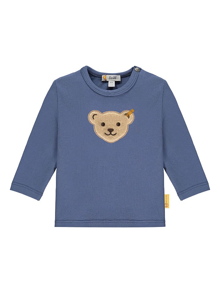 Steiff Longsleeve in Blau günstig kaufen