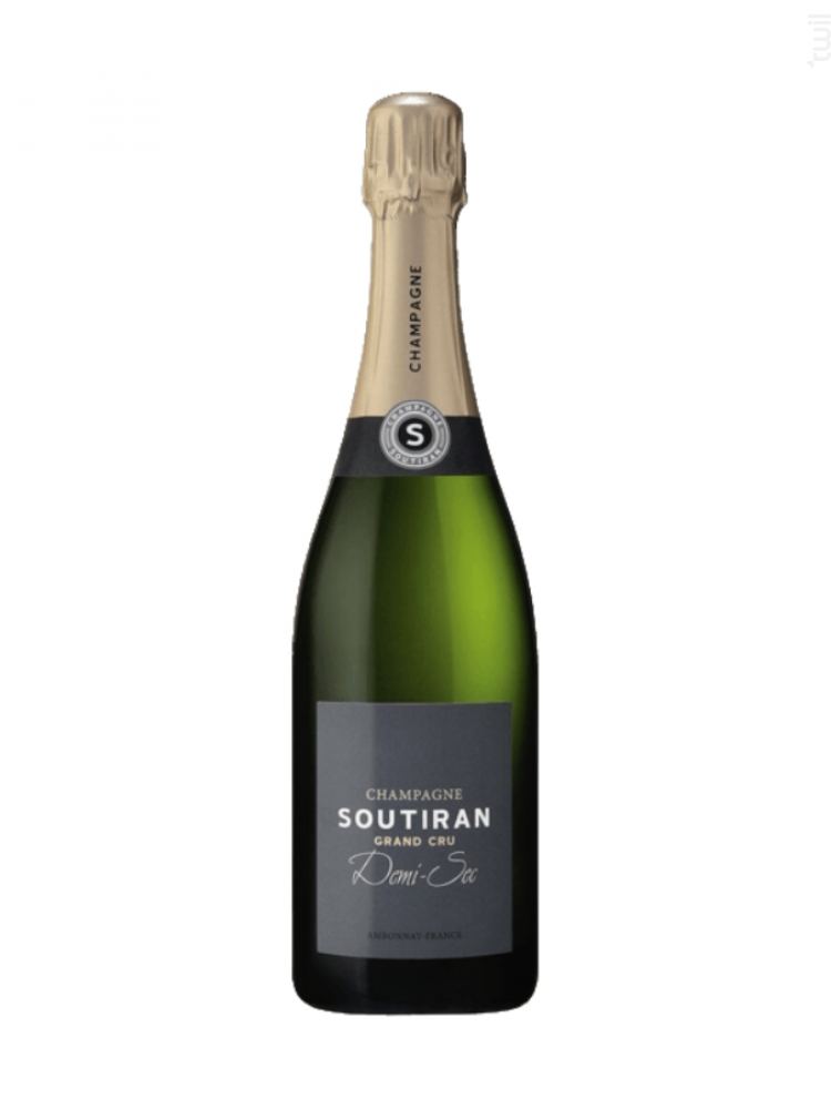 Cuvée Grand Cru Demi Sec Champagne A. Soutiran